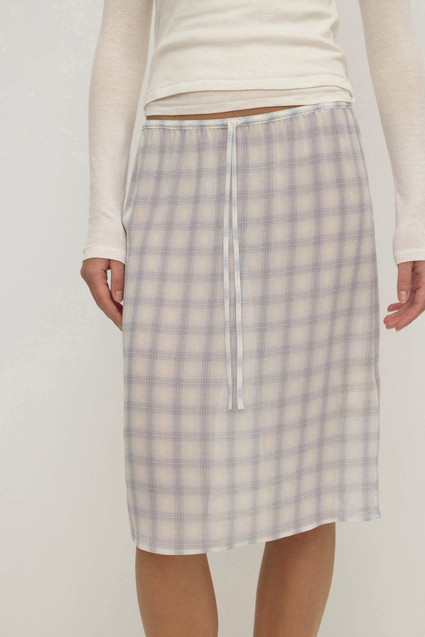 Adeline_Silk_Georgette_Skirt_Blue_Check_2107