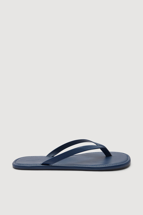 Alina Leather Thong Imperial Blue-1