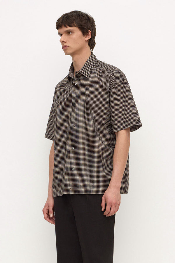 Alta_Check_Short_Sleeve_Shirt_Brown_Black_0693