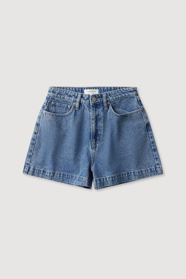 Boxy Denim Short
