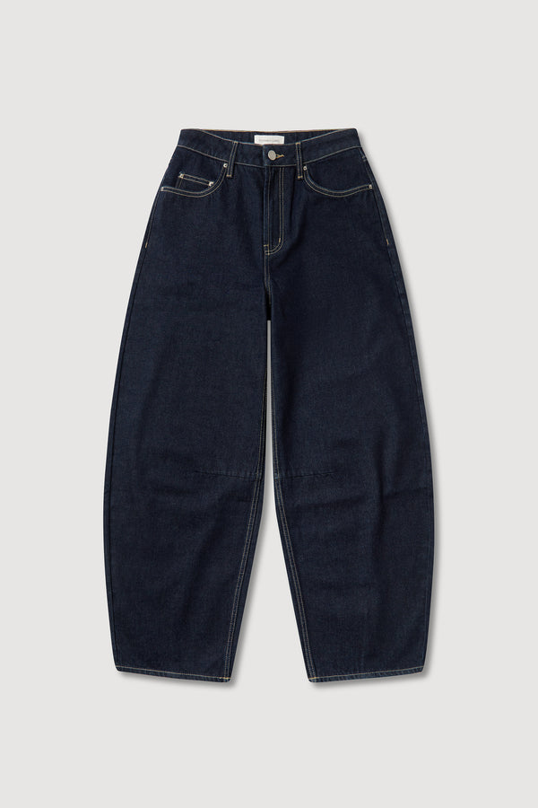 High Rise Barrel Jean