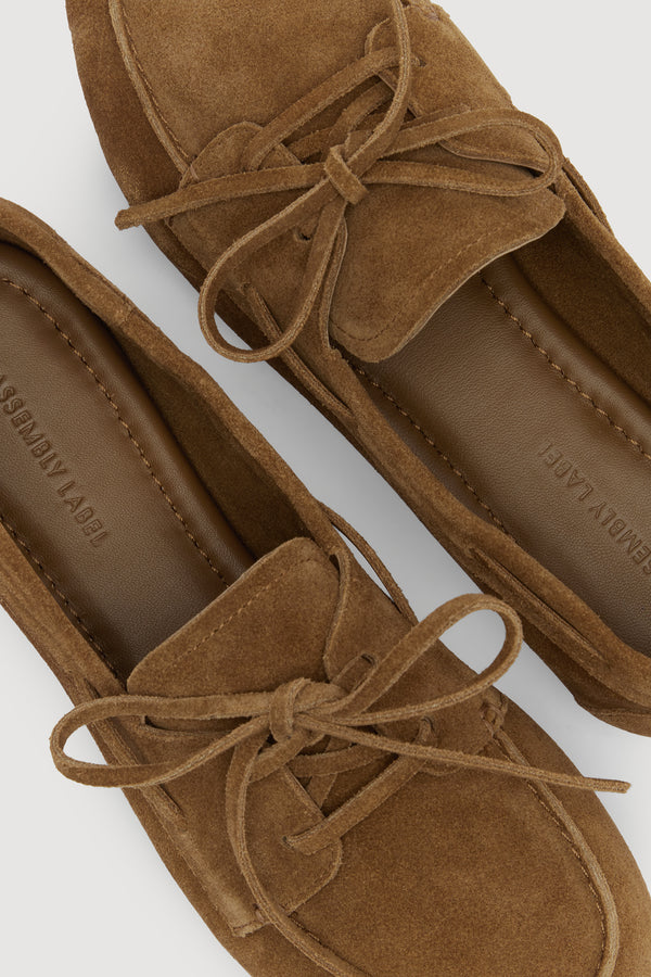 Devon Suede Boat Shoe