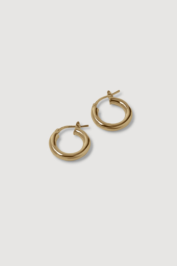 Bianca Hoop Earrings Gold-1