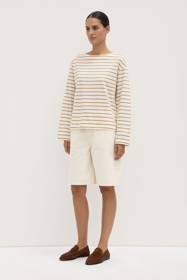 Bonne_Long_Sleeve_Tee_White_Tan_1778jpeg