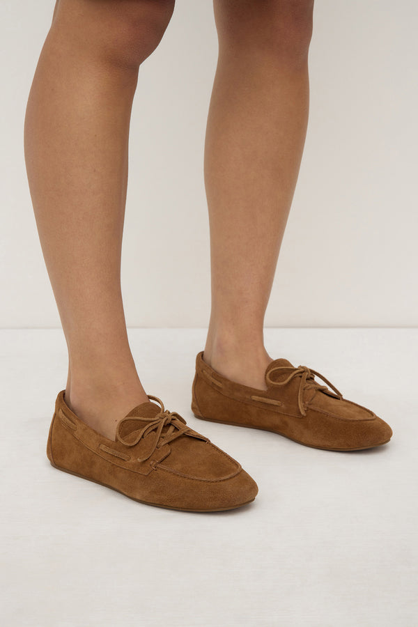 Devon Suede Boat Shoe