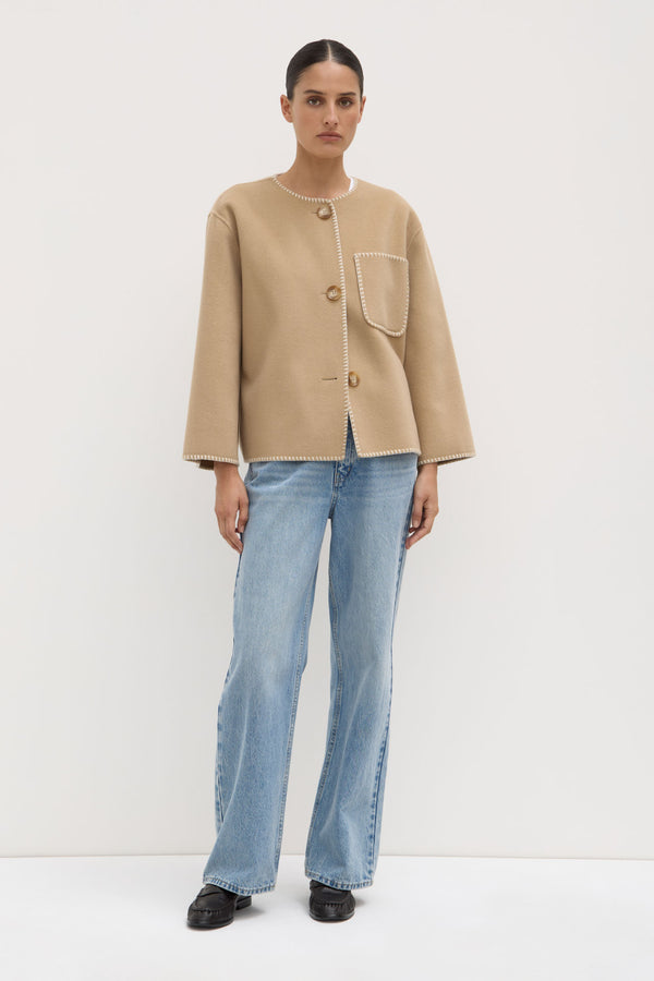 Camille Wool Cashmere Jacket