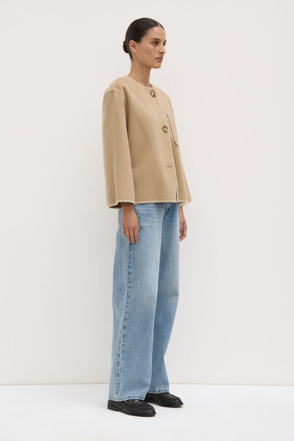 Camille Wool Cashmere Jacket