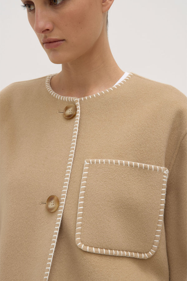 Camille Wool Cashmere Jacket