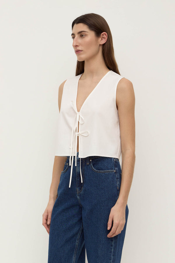 Emmy Tie Front Top
