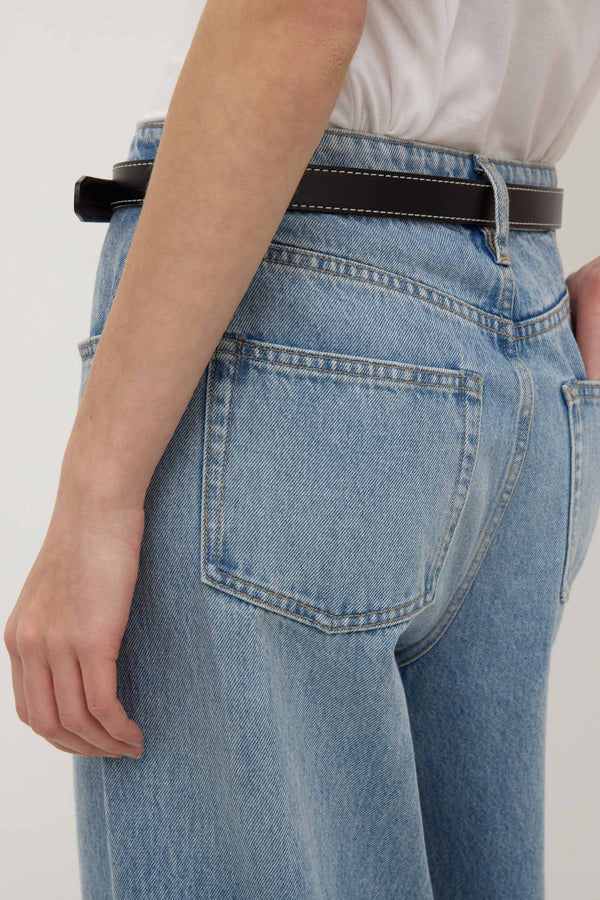 High Rise Barrel Jean