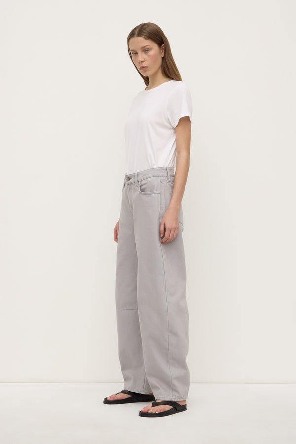 High Rise Barrel Jean