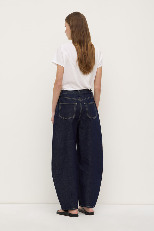 High Rise Barrel Jean
