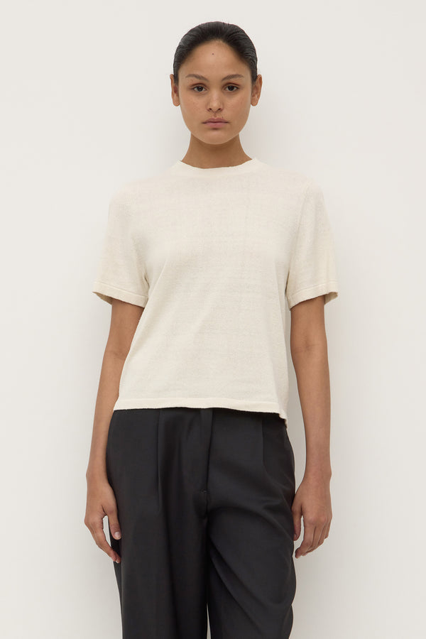June Silk Knit Tee