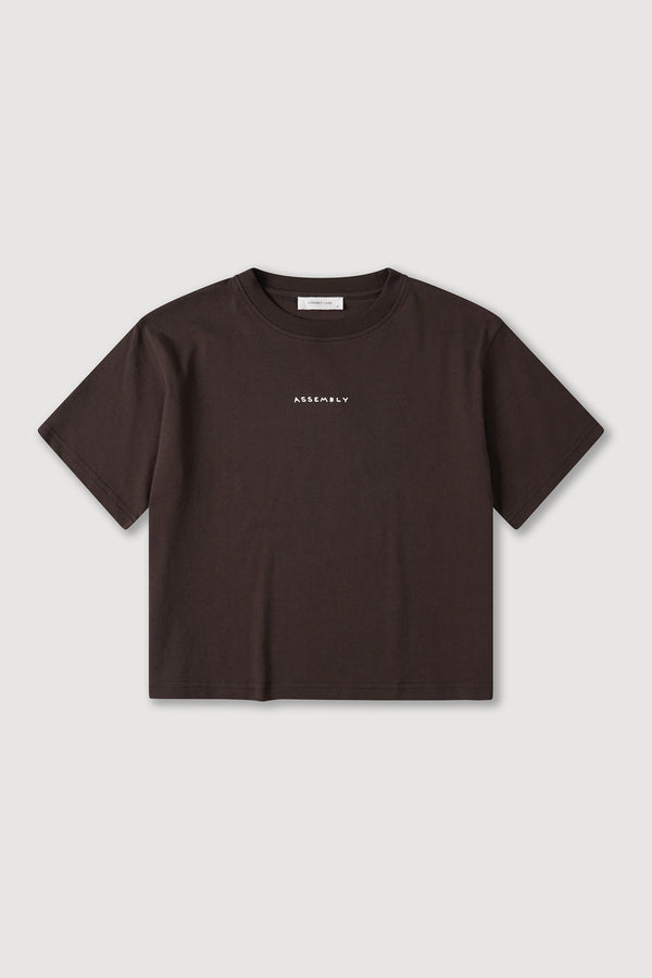 KIDS-CAPPIE-LOGO-TEE-COCOA-1