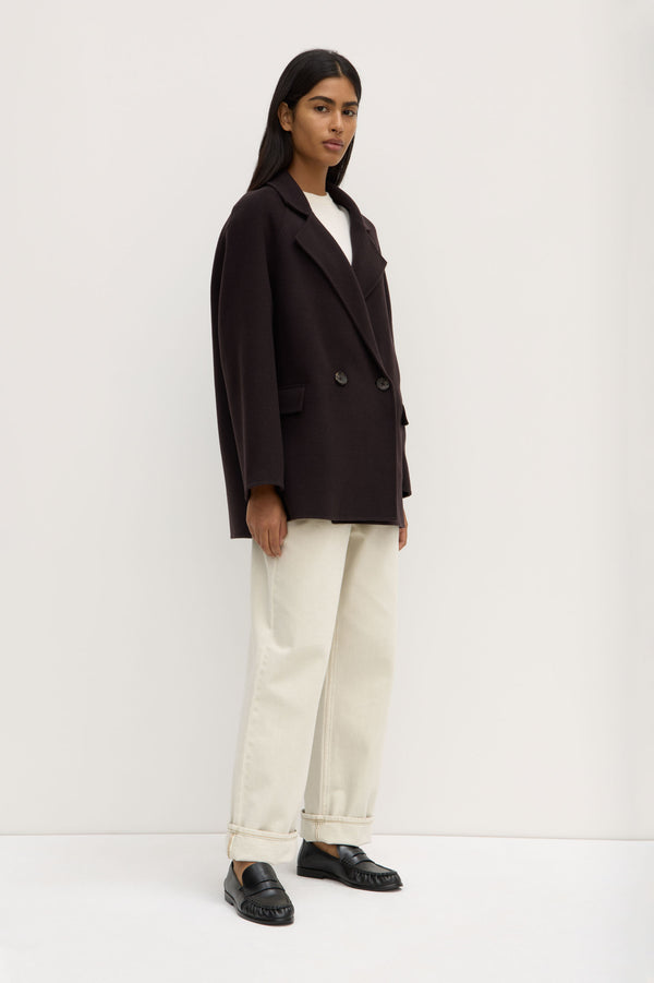 Katya Double Breasted Wool Coat