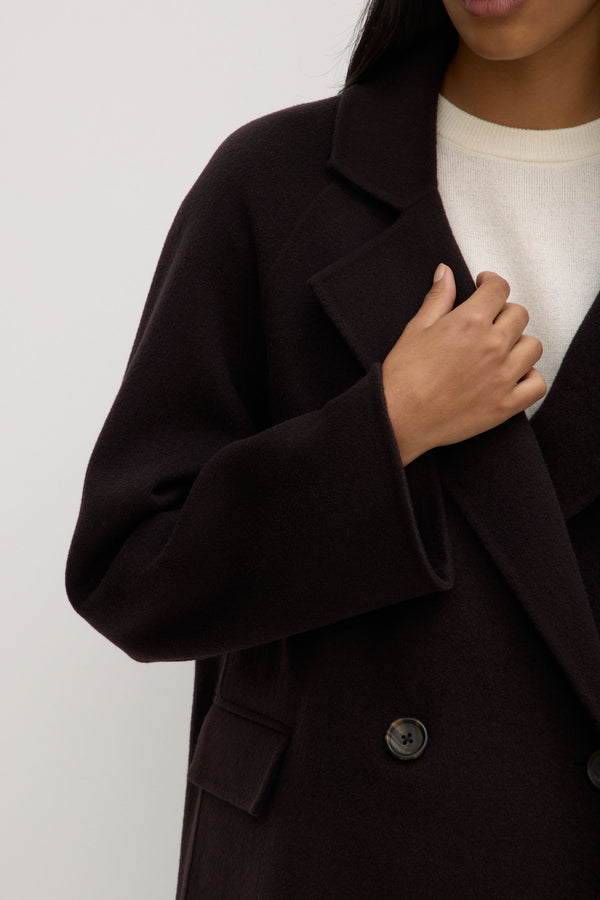 Katya Double Breasted Wool Coat