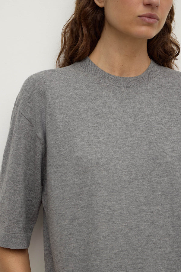 Kensy_Cotton_Cashmere_Tee_Dark_Grey_Marle_1261