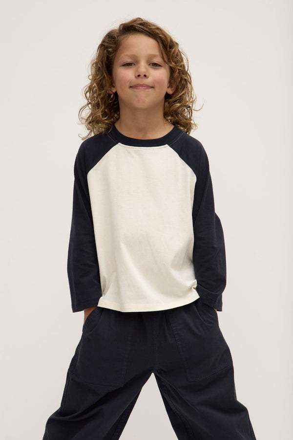 Kids Raglan Long Sleeve Tee