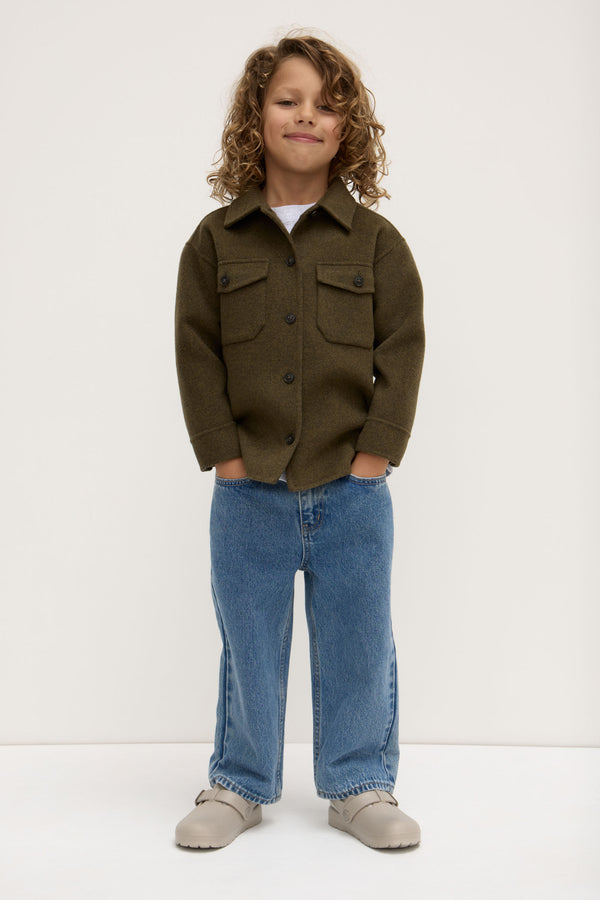 Kids Wool Overshirt