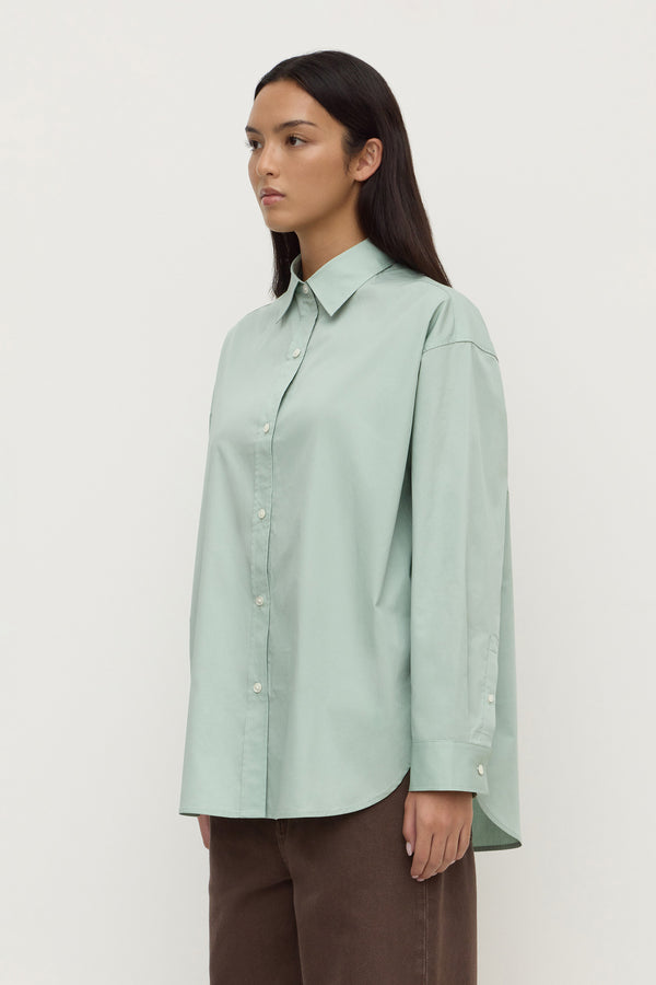 Marigold_Poplin_Long_Sleeve_Shirt_Mint_1435