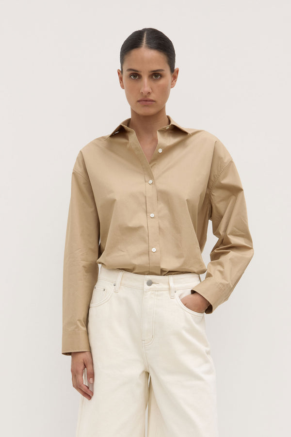 Marigold_Poplin_Long_Sleeve_Shirt_Tan_1800jpeg