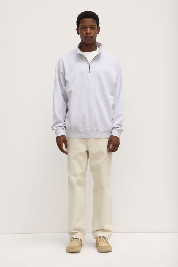 Mens_Weekender_Funnel_Neck_Fleece_Heather_Grey_Marle_1151