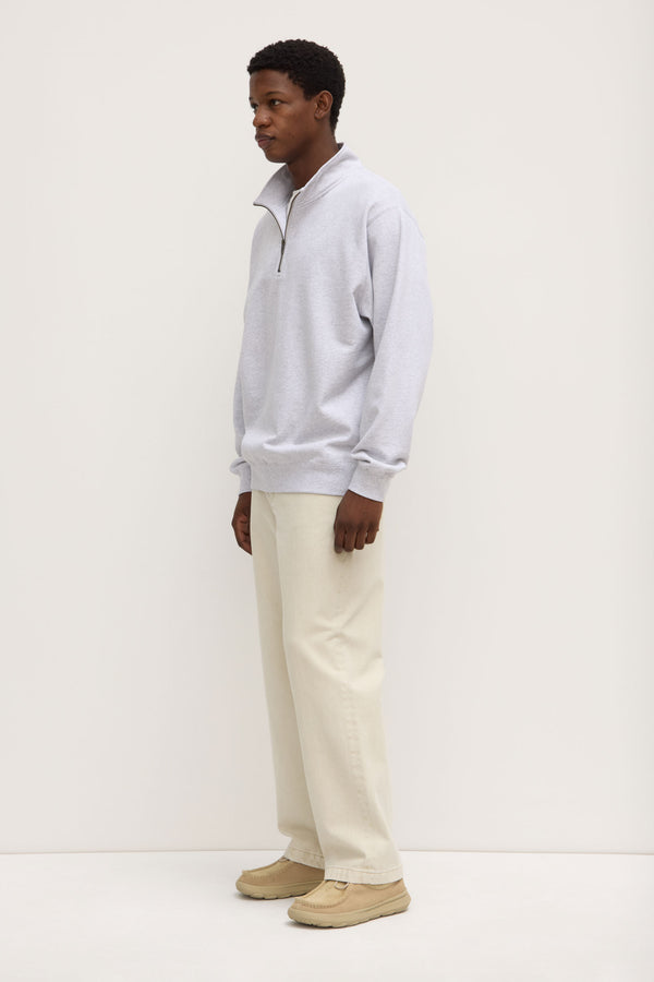 Mens_Weekender_Funnel_Neck_Fleece_Heather_Grey_Marle_1156