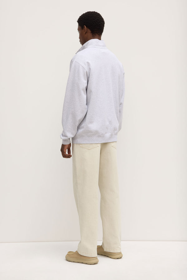 Mens_Weekender_Funnel_Neck_Fleece_Heather_Grey_Marle_1159