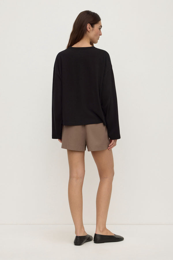 Micha_Poplin_Short_Dark_Sand_2061