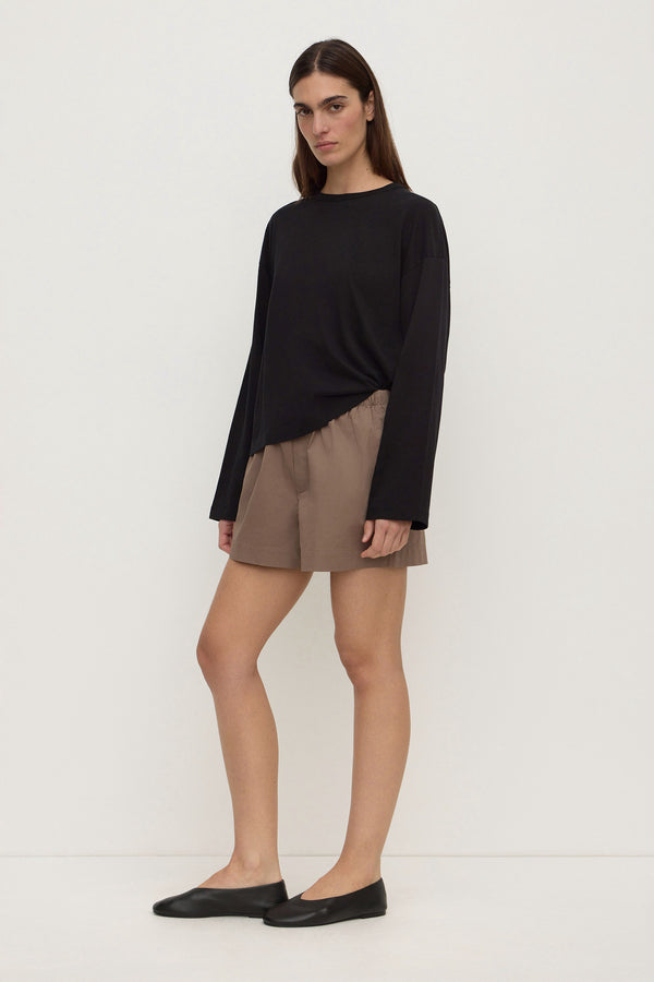Micha_Poplin_Short_Dark_Sand_2065