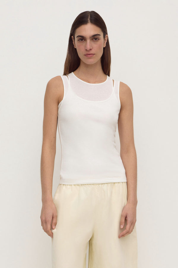 Mika Jersey Layered Tank