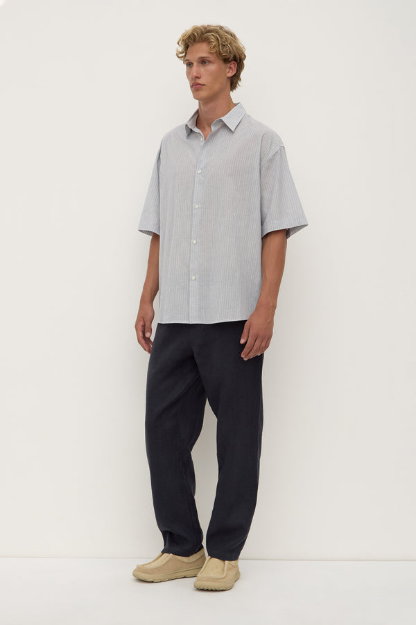 Olly_Short_Sleeve_Shirt_Graphite_White_1351