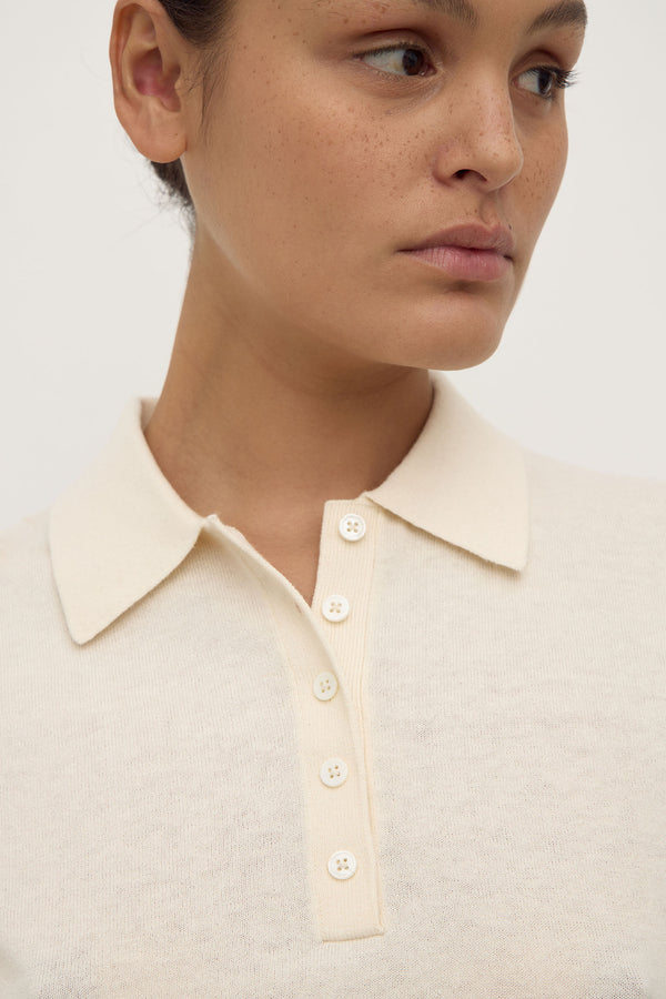 Sloane Cotton Cashmere Polo
