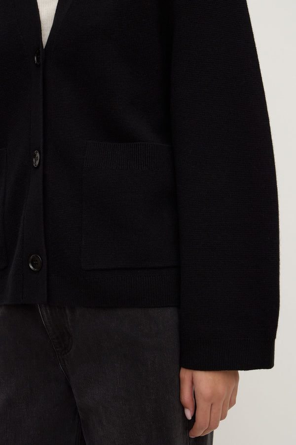 Tamsin Wool Cashmere Knit Cardigan