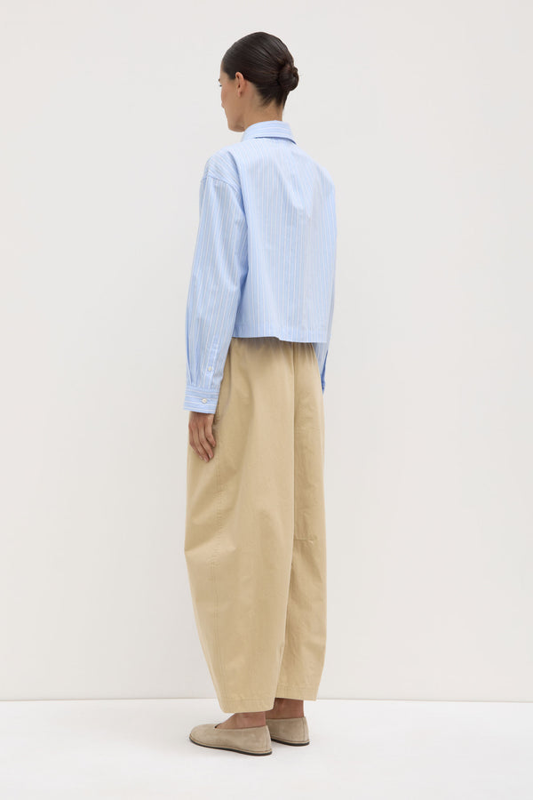 Tessa Poplin Cropped Shirt