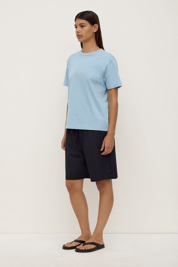 Womens Organic Base Tee Salt-3