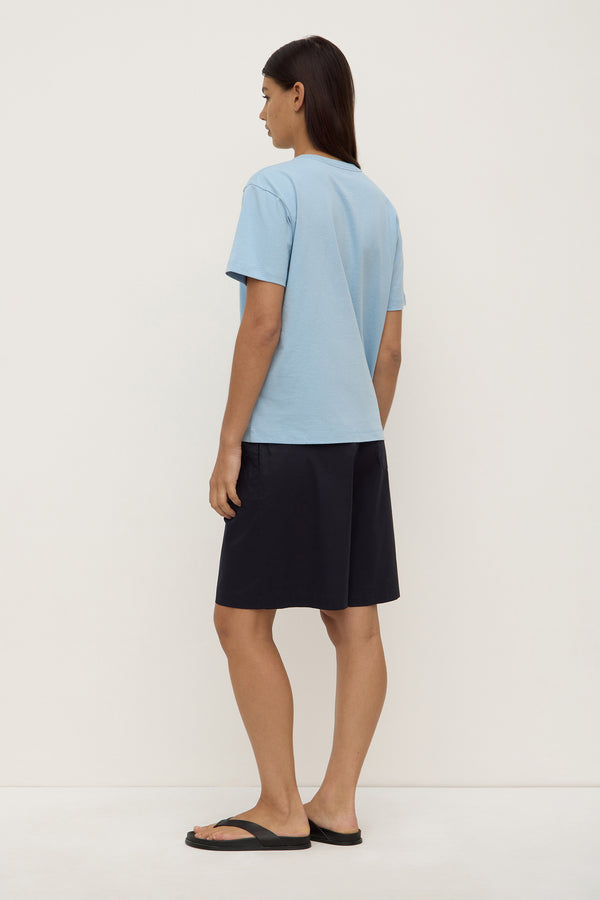 Womens Organic Base Tee Salt-4