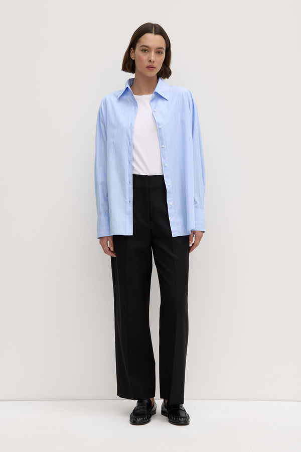 Womens Otis Poplin Stripe Shirt