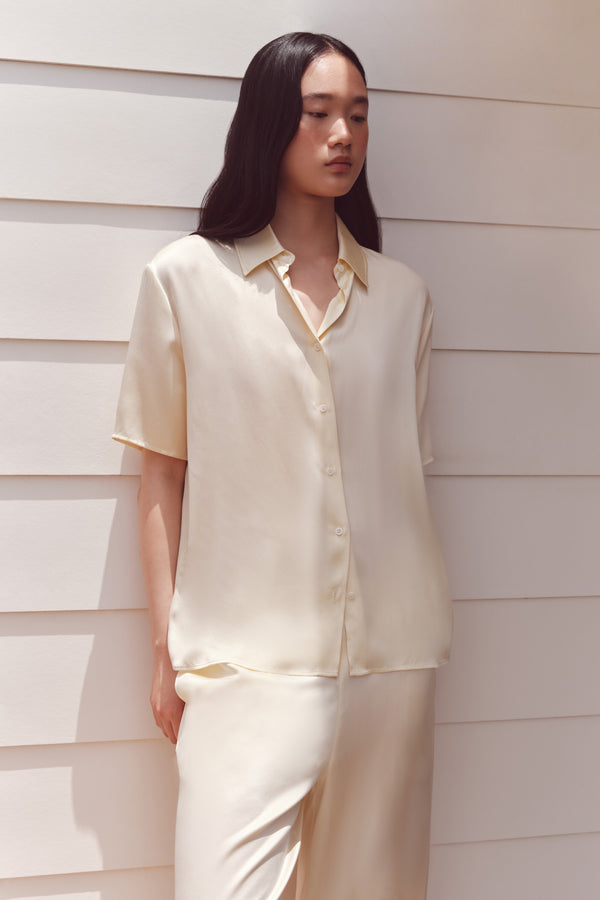 Tate Silk Short Sleeve Shirt