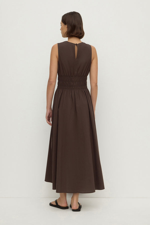Abigail_Cotton_Shirred_Dress_Cocoa_0026