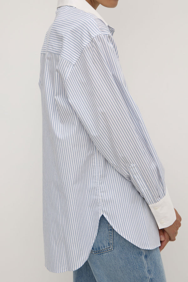 Alec Poplin Stripe Shirt