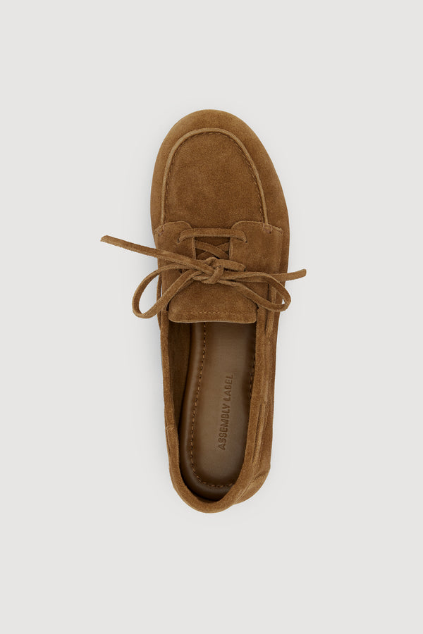 Devon Suede Boat Shoe