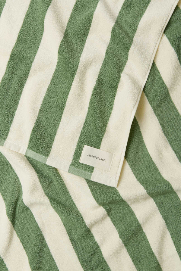 Cotton Stripe Beach Towel