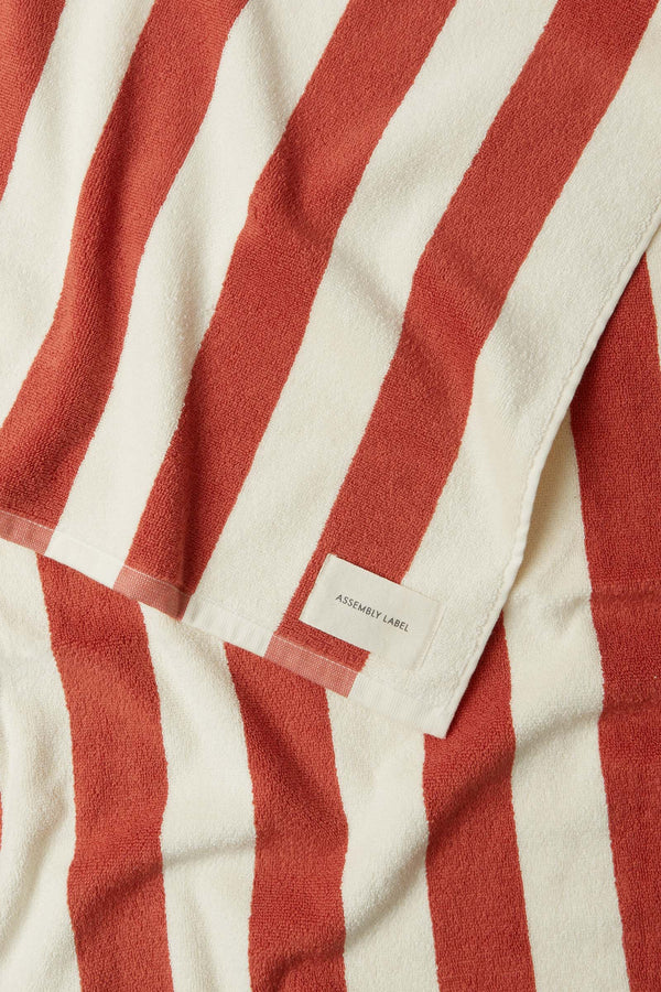 Cotton Stripe Beach Towel