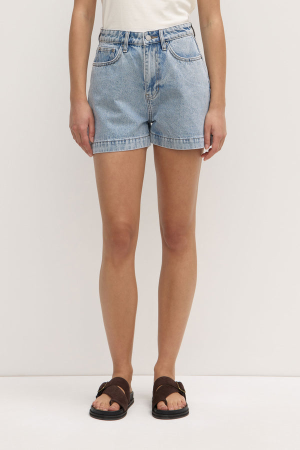 Boxy Denim Short