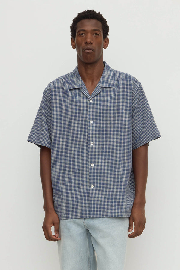 Calvin_Check_Short_Sleeve_Shirt_Deep_Teal_1100