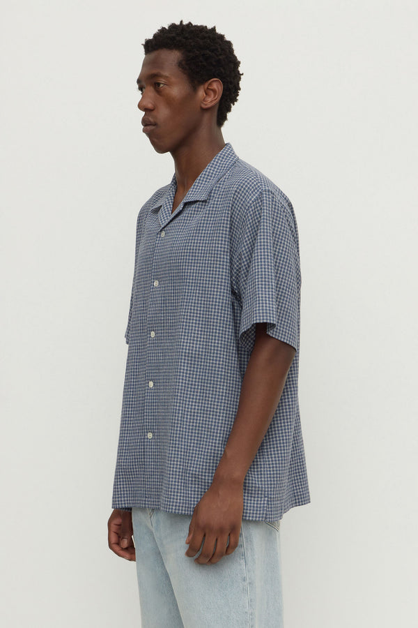 Calvin_Check_Short_Sleeve_Shirt_Deep_Teal_1106
