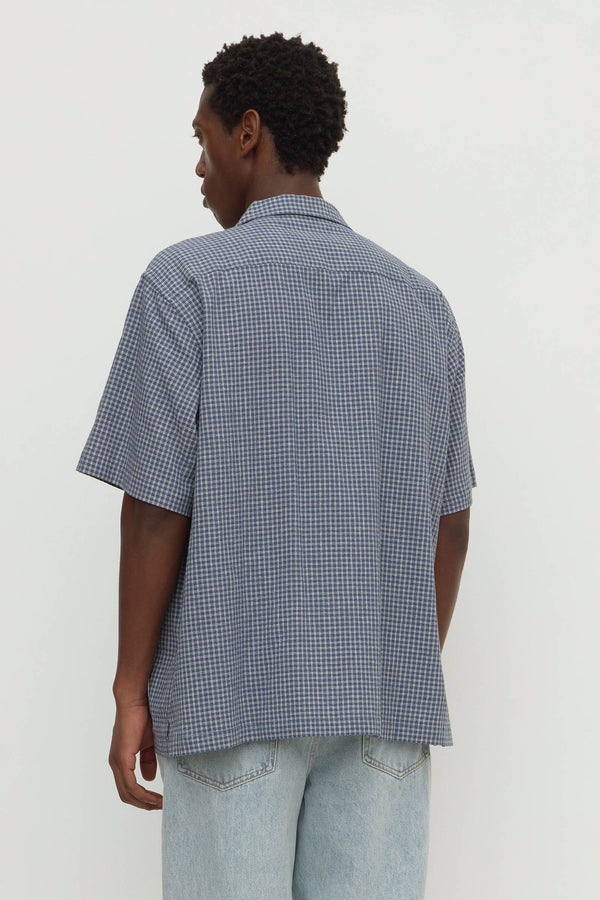Calvin_Check_Short_Sleeve_Shirt_Deep_Teal_1114