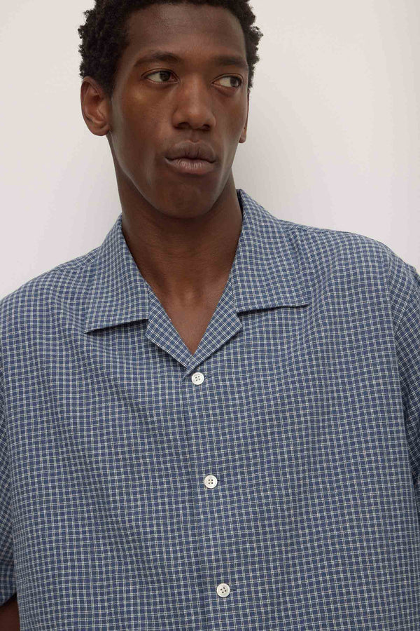 Calvin_Check_Short_Sleeve_Shirt_Deep_Teal_1122