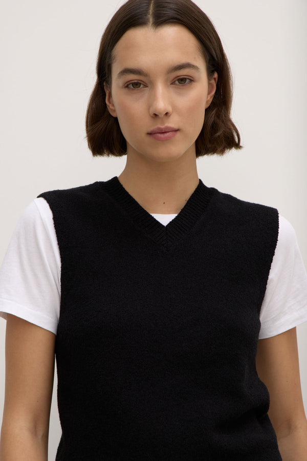 Corby V-Neck Knit Top